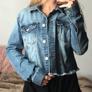 Cropped Jean Jacket